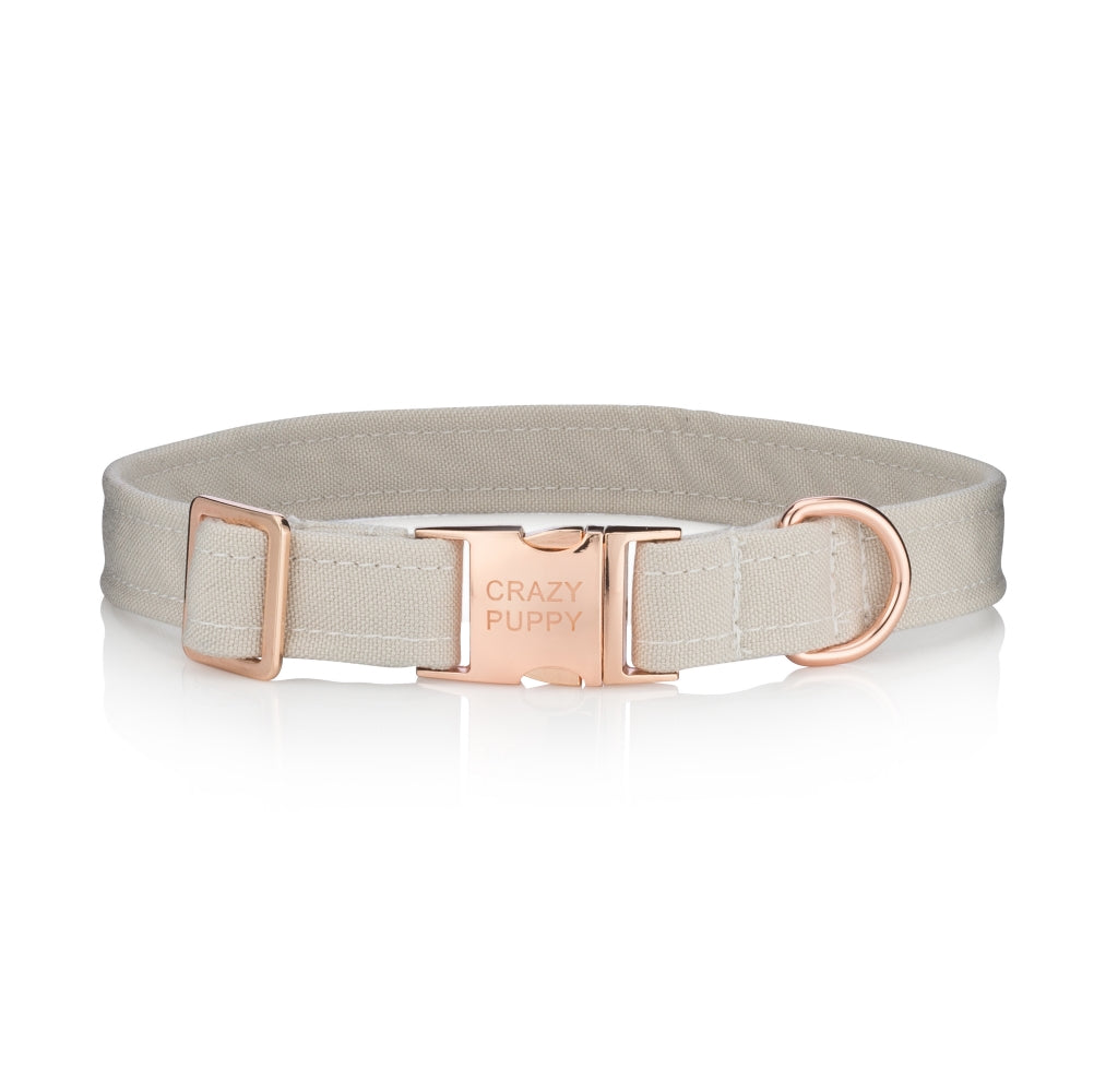 Eco-friendly dog collar made from recycled ocean plastic