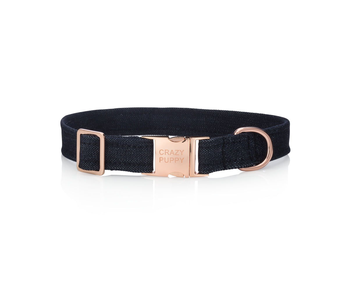 Eco-friendly dog collar made from recycled ocean plastic