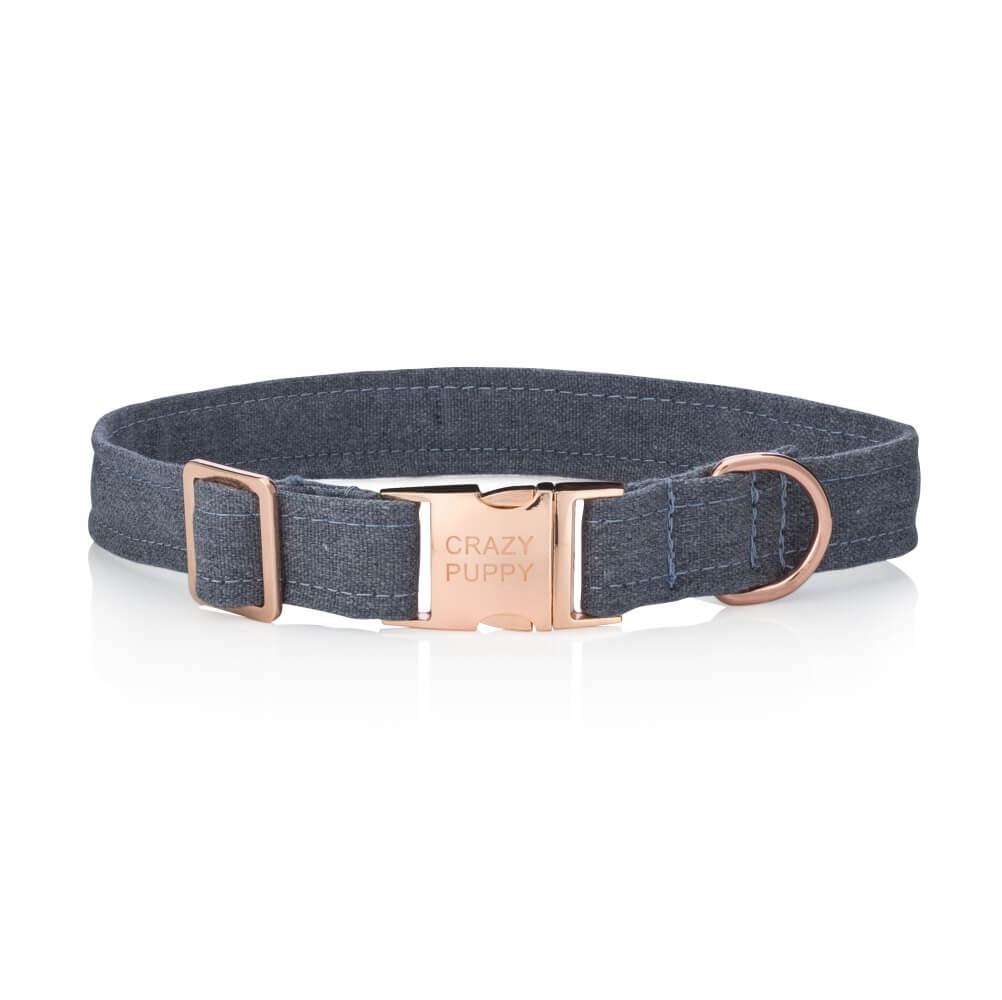Eco-friendly dog collar made from recycled ocean plastic