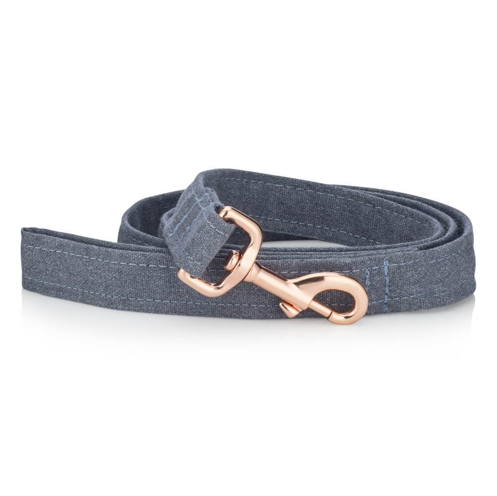 Eco-friendly dog leash made from recycled ocean plastic