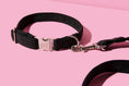 Load image into Gallery viewer, JET BLACK - RECYCLED OCEAN PLASTIC DOG LEASH - ECO-FRIENDLY
